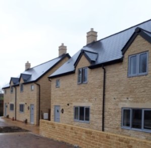 Shared Ownership Houses in Southside Close, Corston